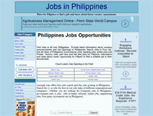 Tablet Screenshot of careerph.com